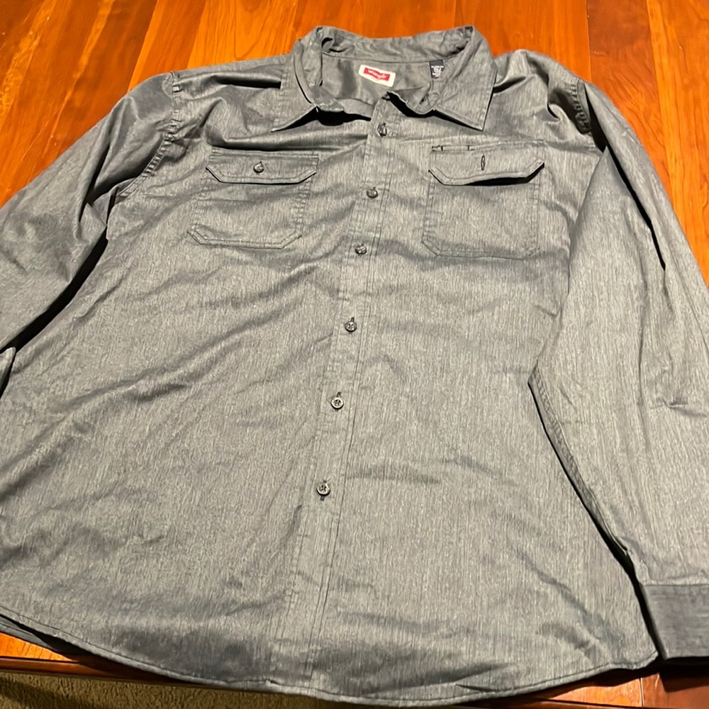 Wrangler 3XL black flannel